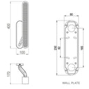 Bert Frank Colt Single Wall Light | All Square Lighting