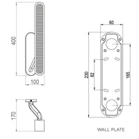 Bert Frank Colt Single Wall Light | All Square Lighting