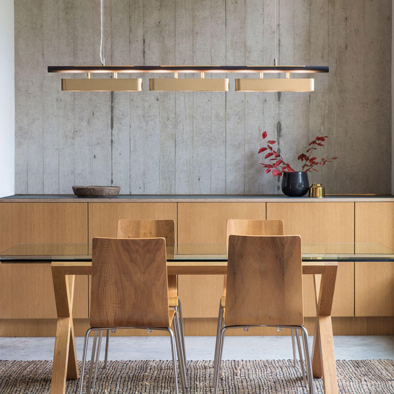 Bert Frank Colt Triple Pendant Light | All Square Lighting