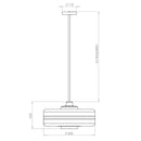 Bert Frank Masina 400 Pendant Light | All Square Lighting