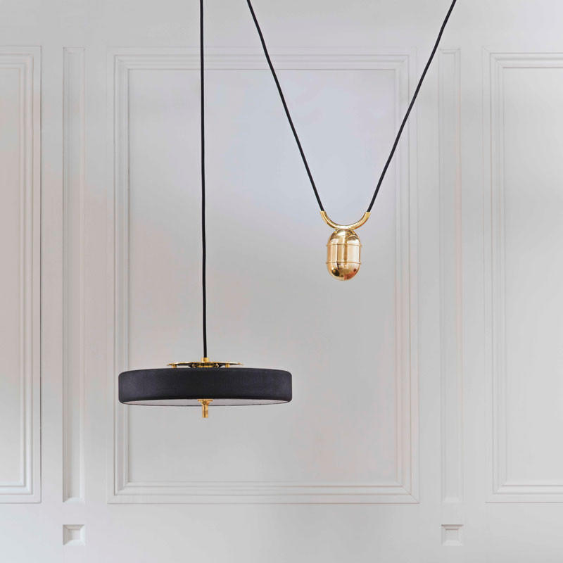 Bert Frank Revolve Rise & Fall Pendant Light | All Square Lighting