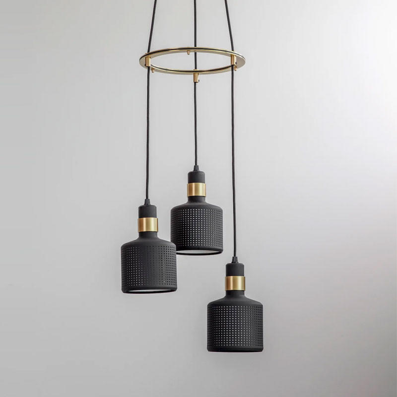 Bert Frank Riddle Cluster 3 Pendant Light | All Square Lighting