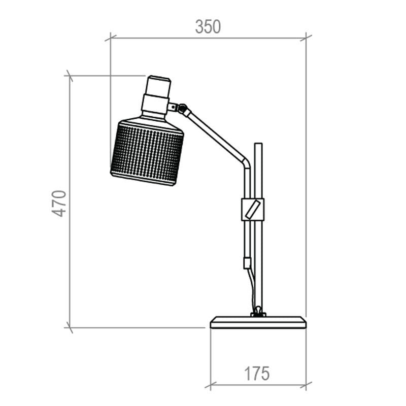 Riddle Single Table Lamp