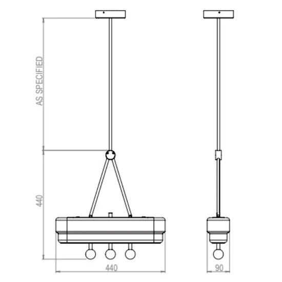 Spate Pendant Light