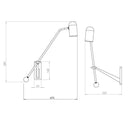 Bert Frank Stasis Wall Light | All Square Lighting