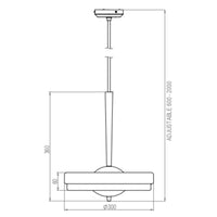 Bert Frank Trave Pendant Light | All Square Lighting