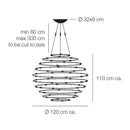 Catellani & Smith 56 Petites Bijoux Pendant Light | All Square Lighting