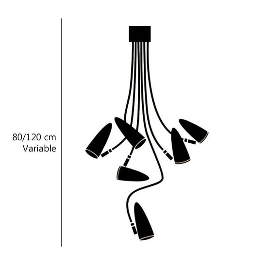 CicloItalia Flex C6 Pendant Light