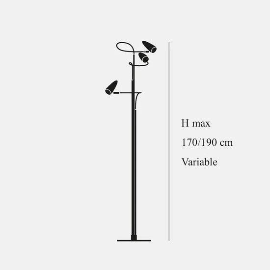 CicloItalia Flex F3 Floor Lamp