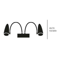 Catellani & Smith CicloItalia Flex W2 Wall Light | All Square Lighting