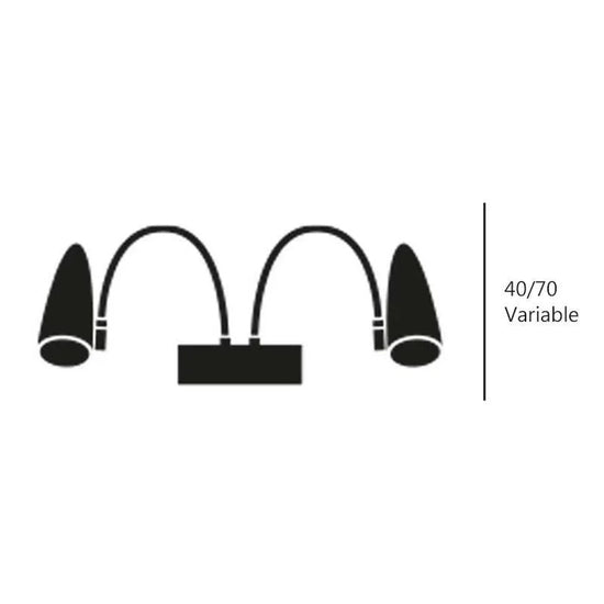 CicloItalia Flex W2 Wall Light