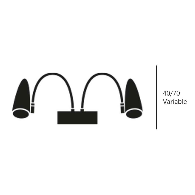 CicloItalia Flex W2 Wall Light
