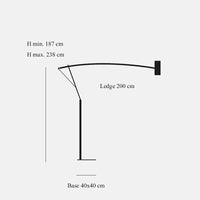 Catellani & Smith Ettorino BIG Floor Lamp | All Square Lighting