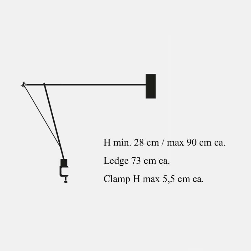 Ettorino Clamp Table Lamp