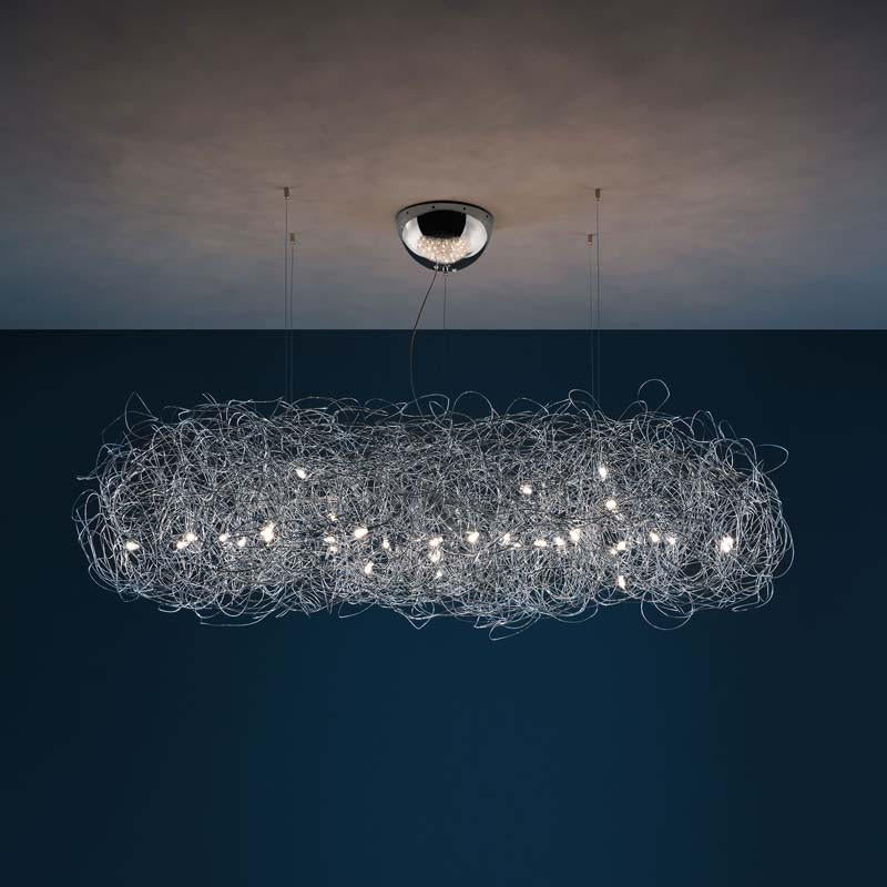 Fil de Fer Nuvola Pendant Light