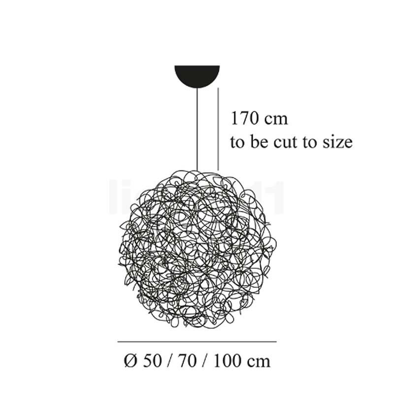 Fil de Fer Pendant Light