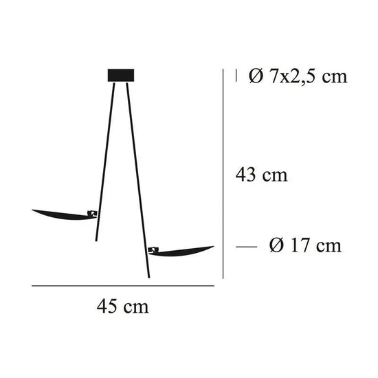 Lederam C2 Ceiling Light