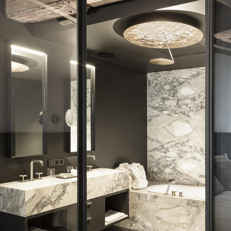 Catellani & Smith Lederam Ceiling Light | All Square Lighting