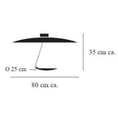 Catellani & Smith Lederam Ceiling Light | All Square Lighting