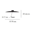 Catellani & Smith Lederam Ceiling Light | All Square Lighting