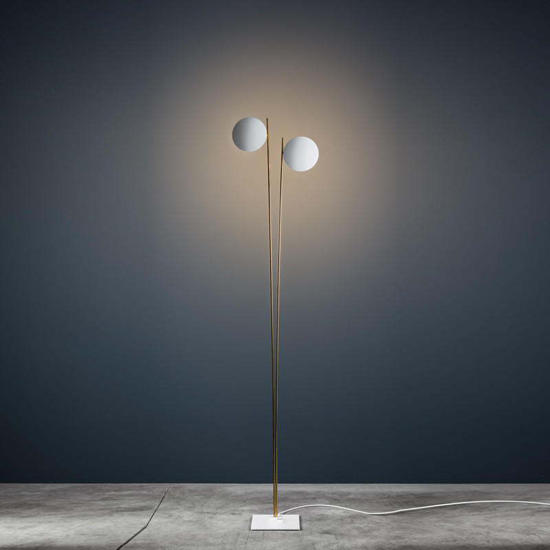 Catellani & Smith Lederam F2 Floor Lamp | All Square Lighting