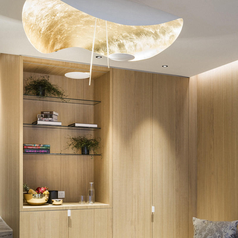 Catellani & Smith Lederam Manta S2 Pendant Light | All Square Lighting