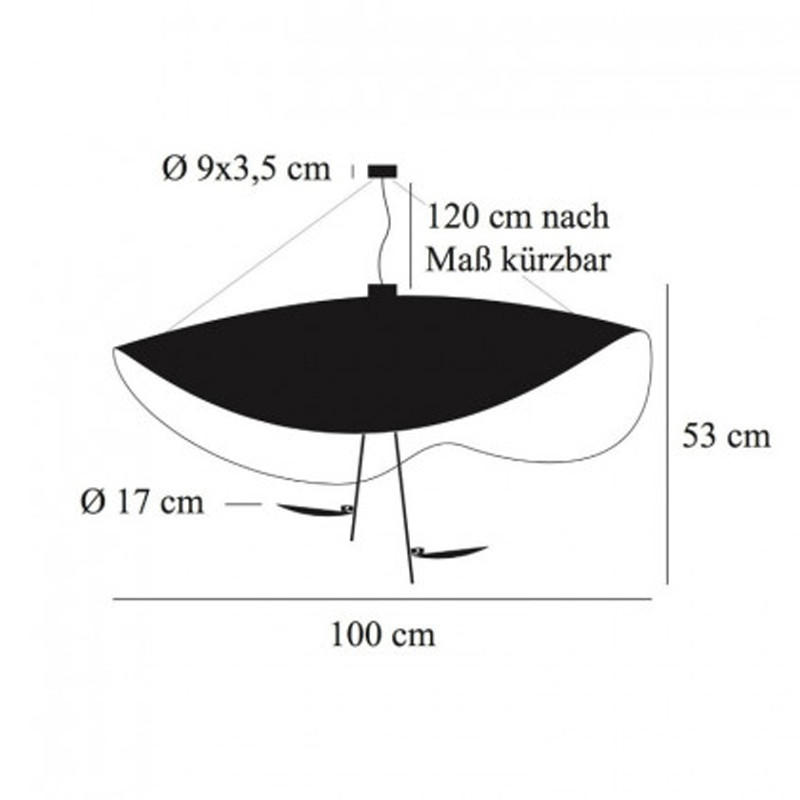 Lederam Manta S2 Pendant Light