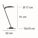 Catellani & Smith Lederam T1 Table Lamp | All Square Lighting