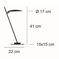 Catellani & Smith Lederam T1 Table Lamp | All Square Lighting