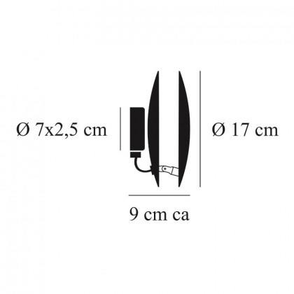 Lederam W Wall Light