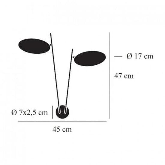 Lederam W2 Wall Light