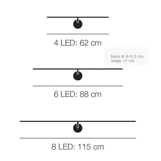 Light Stick CW Wall Light