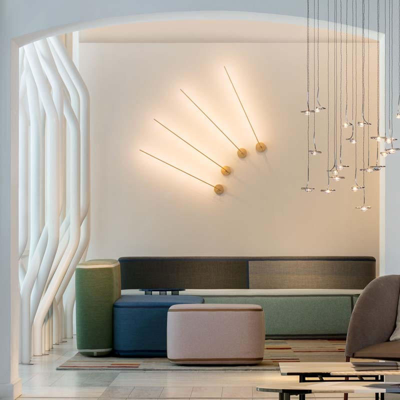 Catellani & Smith Light Stick V Wall Light | All Square Lighting