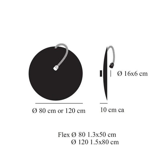 Luna Piena Wall Light