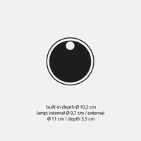 Catellani & Smith Pepita 102 Recessed Light | All Square Lighting
