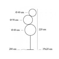 Catellani & Smith Sorry Giotto 3 Floor Lamp | All Square Lighting