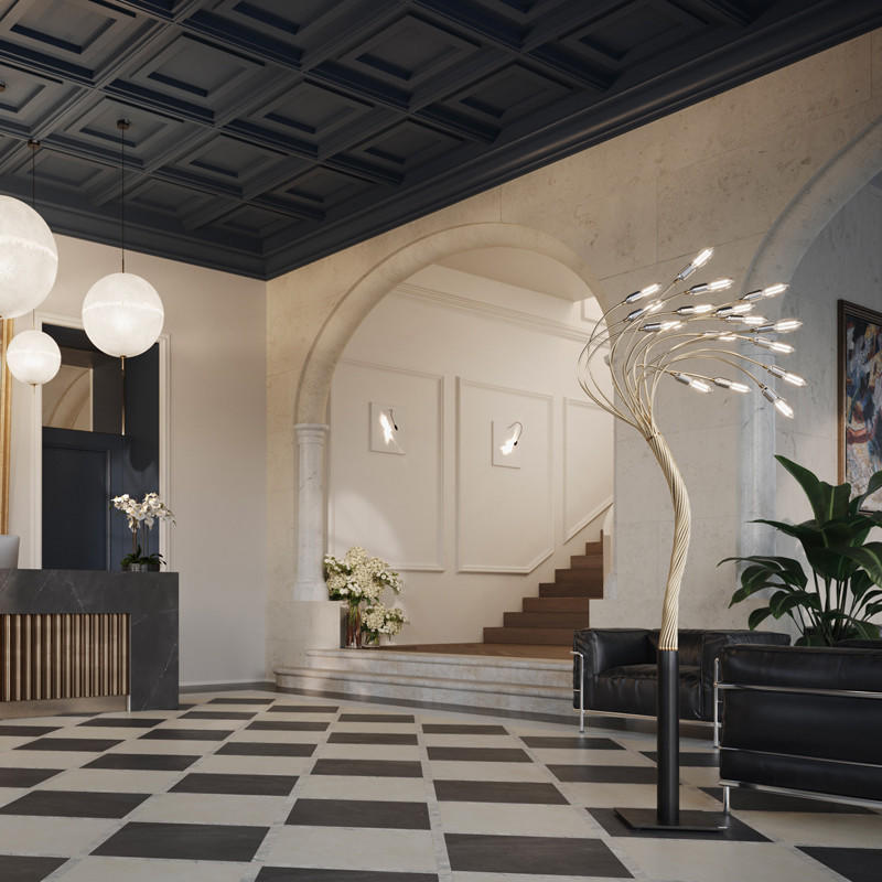 Catellani & Smith Sottovento Floor Lamp | All Square Lighting