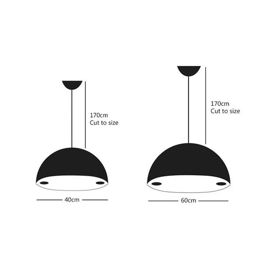 Stchu-Moon 02 - 40/60cm Pendant Light