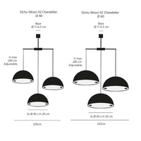 Catellani & Smith Stchu-Moon 02 Chandelier Pendant Light | All Square Lighting