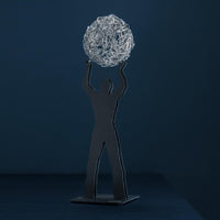 Catellani & Smith Uomo della Luce S Table Lamp | All Square Lighting