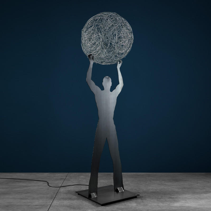 Catellani & Smith Uomo della Luce XXL Floor Lamp | All Square Lighting