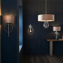 Hoop Leaf Wall Light