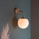 Seren Opal Globe Wall Light