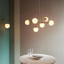 Seren Opal Globe Wall Light