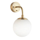 Seren Opal Globe Wall Light