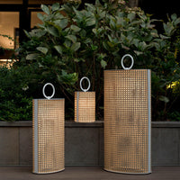Contardi Clara Medium Battery Outdoor Floor Lamp | All Square Lighting