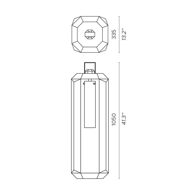Cube Large Lantern Lamp