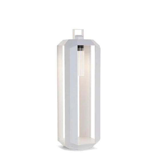 Cube Small Outdoor Battery Floor Lamp
