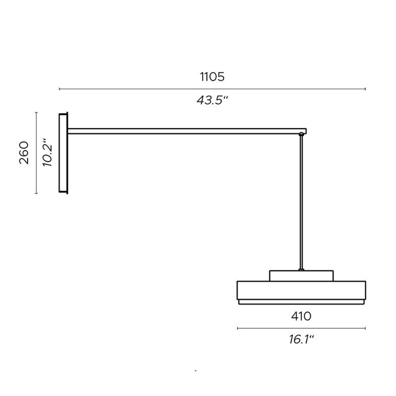 Discus Large Wall Light