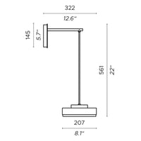 Contardi Discus Small Wall Light | All Square Lighting